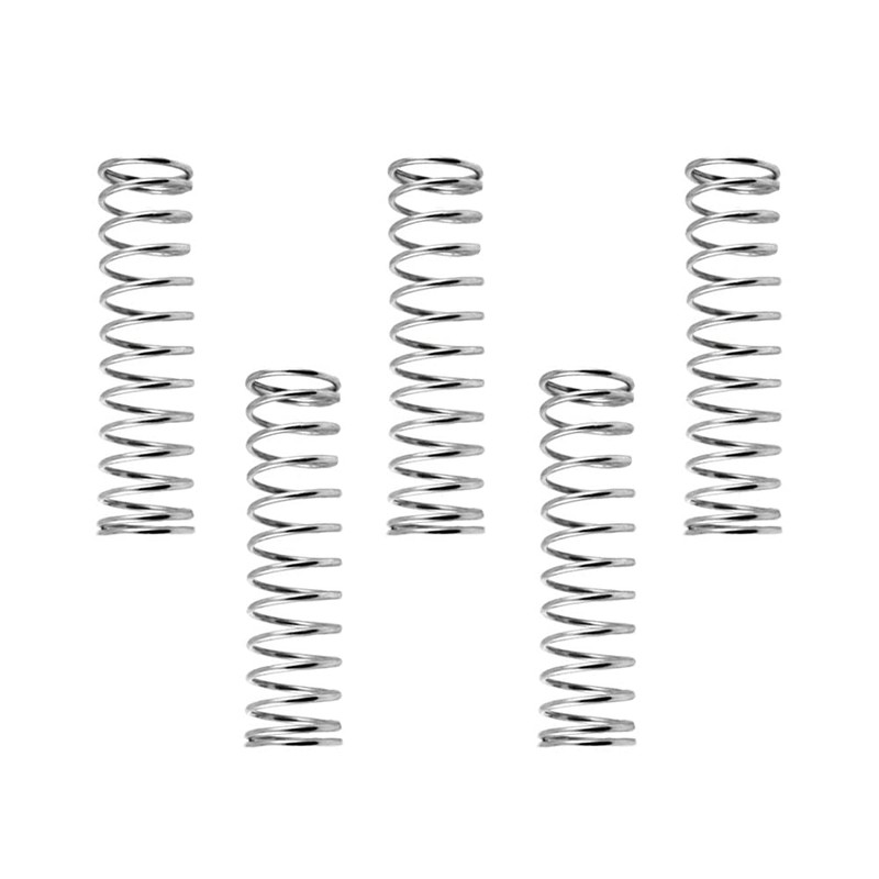 Dtoterul 50pcs Stainless Steel Micro Small Compression Spring Compression Spring
