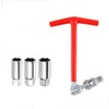 CGXYK T-Handle Spark Plug Socket Wrench Kit (16mm/18mm/21mm) - Professional