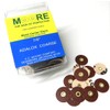 E.C. Moore's Adalox Coarse 7/8" Sanding Disc Snap on Brass