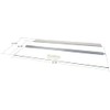 Glass Canopy Two Piece Set for Aquariums with and Without