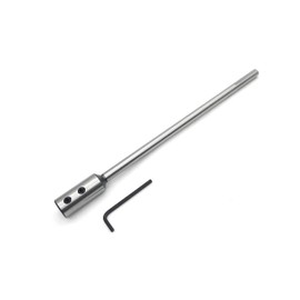 Taytools 774380 10 inch Hex Shank Forstner Drill Bit Extension for 3/8 Inch Round or Hex Shafts