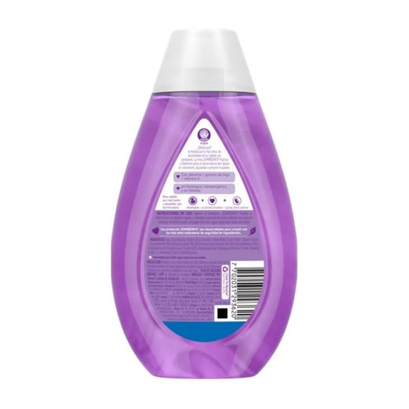 Shampoo Niños Johnson's® Shampoo Fuerza Y Vitamina X 400 Ml.