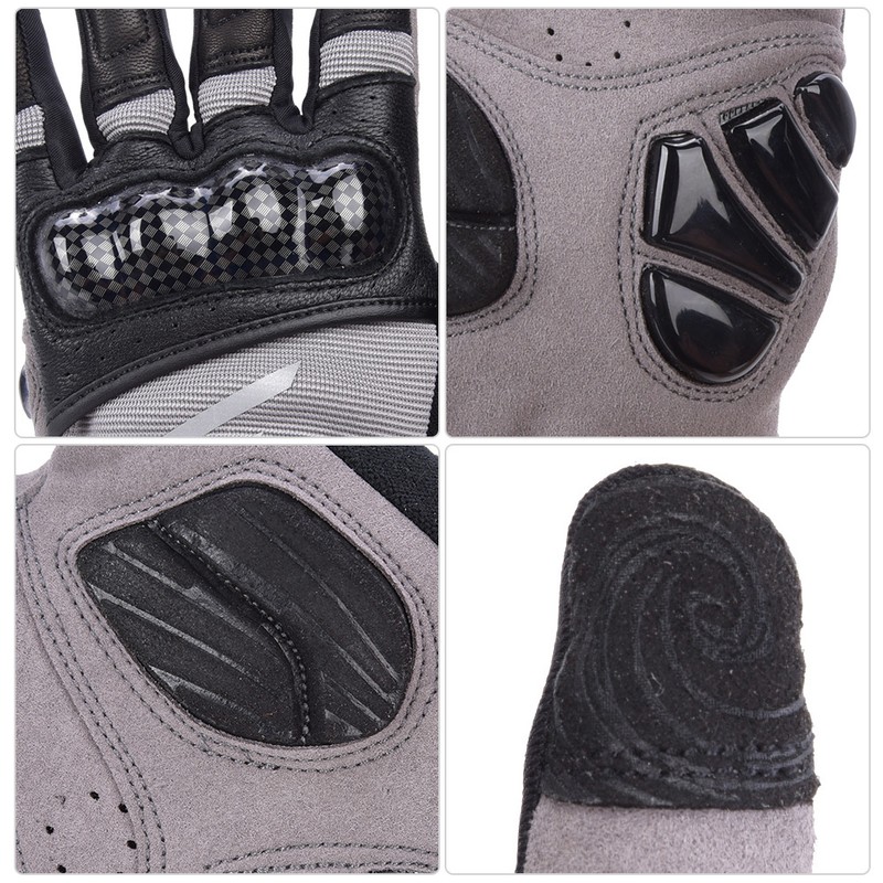 Winter Unisex Anti Collision Breathable Bike Gloves Cycling Equipment Black(black