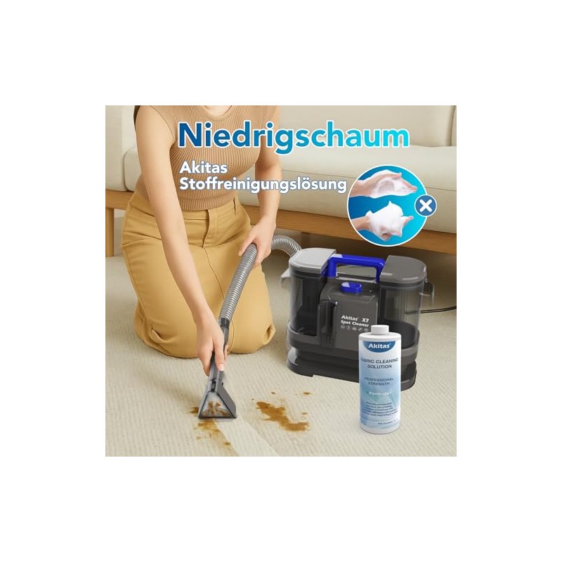 Akitas Spot Cleaner Teppich-Shampoo-Lösung