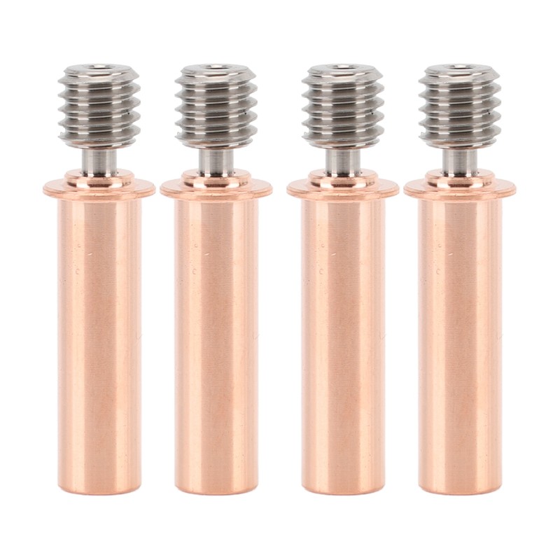 4pcs 3D Printer All Metal Heatbreak Professional Copper Alloy Extruder