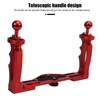 Dual Handle Grip Holder, Handheld Tray Stabilizer Rig Diving Underwater