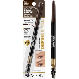 Revlon Lápiz Delineador de Ceja Colorstay, Dark Brown