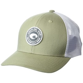 Costa Del Mar Standard Medallion Trucker Hat, Moss, One Size