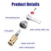 OasisFlow Hot Side Handle Stem Assembly Replacement Fits T&S Faucets,