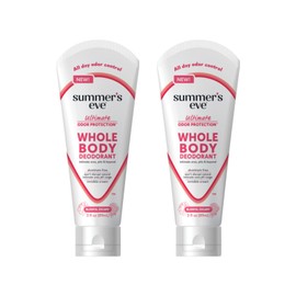 Summer's Eve, Whole Body Deodorant for Women, Ultimate Smell Control, Aluminum Free Deodorant, Blissful Escape, 3 Fl Oz (2pack)