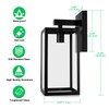 MAXvolador Outdoor Wall Lantern, Extra Large Exterior Waterproof Wall Sconce