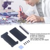 Aluminum Alloy Cooling Case Acrylic Bottom Shell Passive Cooling Enclosure