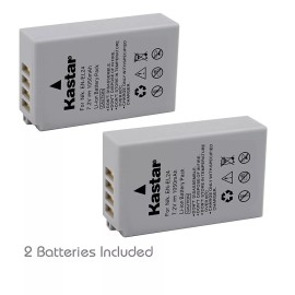 For Nikon 2x Kastar Battery for Nikon EN-EL24 Nikon 1 J5 Camera