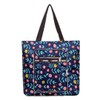Couragejoy - Bolsas de compras reutilizables plegables, lavables, impermeables, grandes,