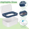 Flenpptly Baby Wipes Dispenser, Wipes Case Baby Wipe Holder Keeps