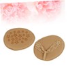 LALAFINA 1pair Invisible Sponge Foot Pads for High Heels Khaki