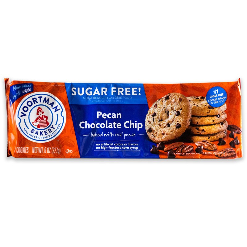 Voortman Sugar Free Cookies - Variety Pack - Chocolate Chip
