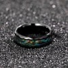 Frank S.Burton Tungsten Rings for Men Women Wedding Bands 8mm