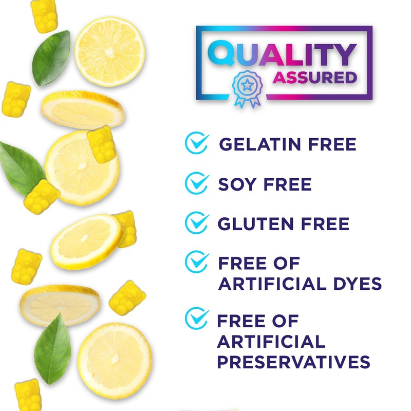 Hydration Electrolyte Gummies - Daily Liquid Replenisher Gummy - Electrolyte