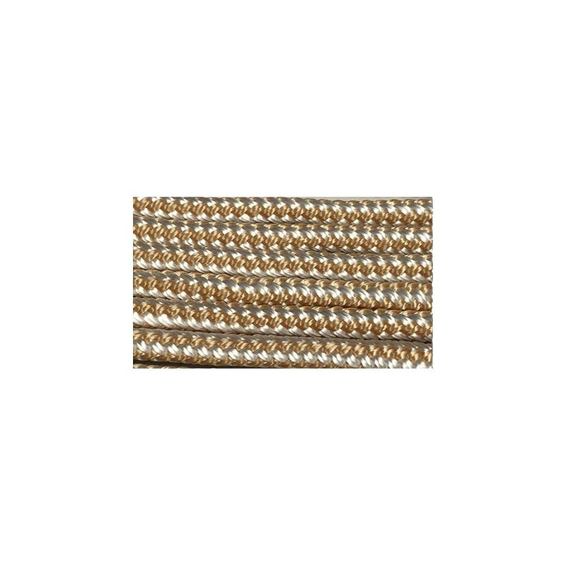 Gen3 Marine Double Braid Gold/White Boat Dock Line (1/2" x