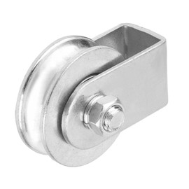 0.3 Tons Loading Single Pulley Block Pulley Roller Lifting Wheel with High Work Efficiency Designed to Objects of Weight to Lighten the Load (Half pack ringless bearings)