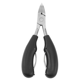 Heavy Duty Toenail Clippers for Men, Ultra Sharp Blade Professional Adult Toe Nail Cutter with Easy-to-Grip Soft Handle (Black)