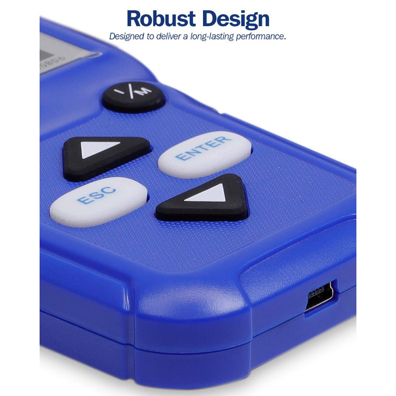 Streetwize Premium OBDII Code Reader With Colour Display, Professional OBDII