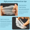 300 piezas desechables transparentes para los oídos, protectores de ducha,