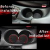 Auovo Anti-Dust Mats Compatible with Mazda 3 Sedan 2014 2015