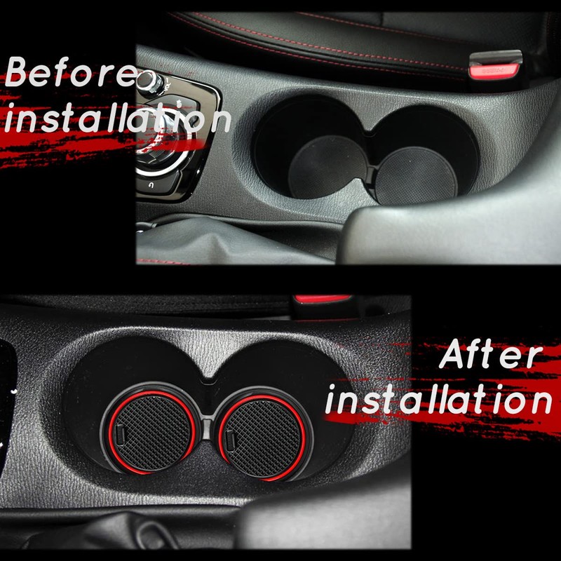 Auovo Anti-Dust Mats Compatible with Mazda 3 Sedan 2014 2015
