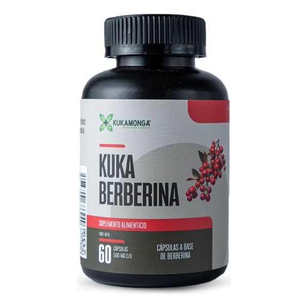 Kuka Berberina HCl 60 Cpsulas de 500 mg Dura 30