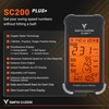 Voice Caddie SC200Plus ポータブルゴルフローンチモニター スイングアナライザー リアルタイムショットデータトラッキング付き バッテリー寿命12時間