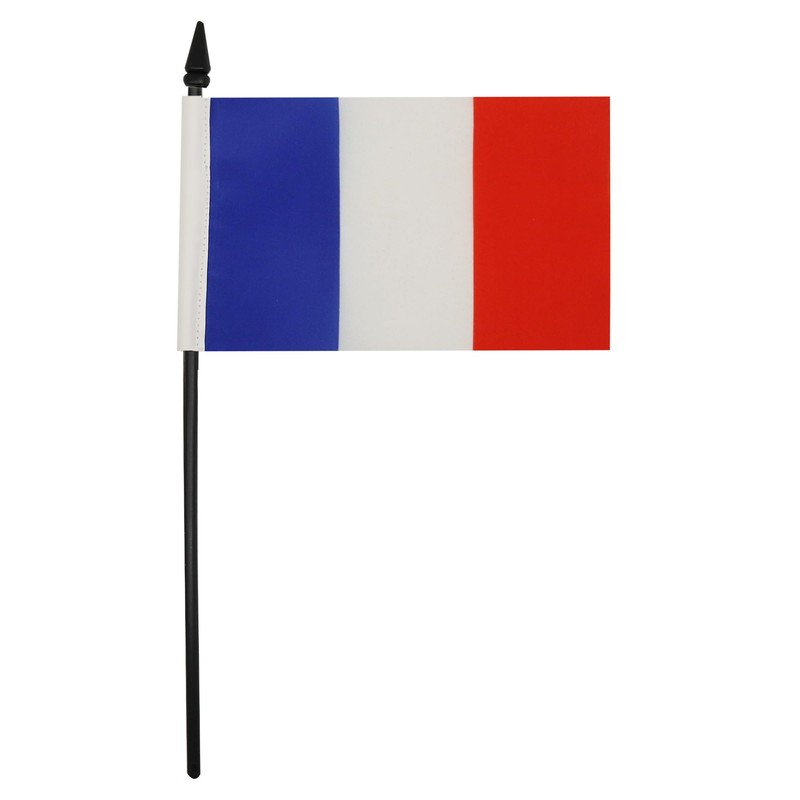 AZ FLAG France Table Flag 4'' x 6'' - French