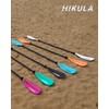 HIKULA Kayak Paddle Aluminum Shaft Paddle with Nylon Blades, Floating