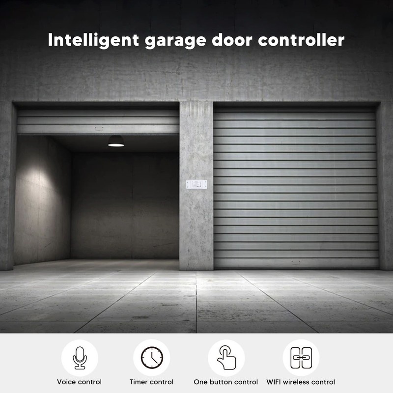 Intelligent Garage Door Controller Smart Door Opener Remote Timing Instrument