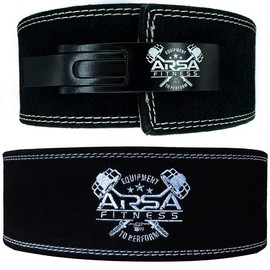 Arsa Fitness 10MM Weightlifting Lever Belt - Size: LARGE