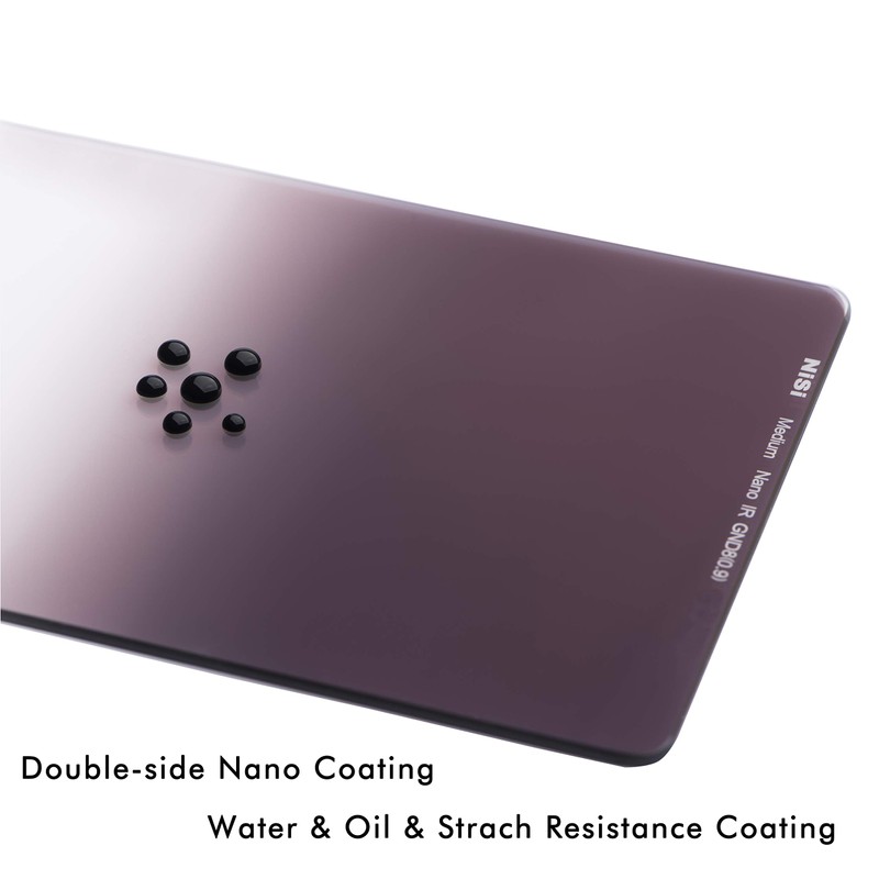 NiSi Medium GND8 (0.9) 100x150mm 3 Stop Graduated ND Filter