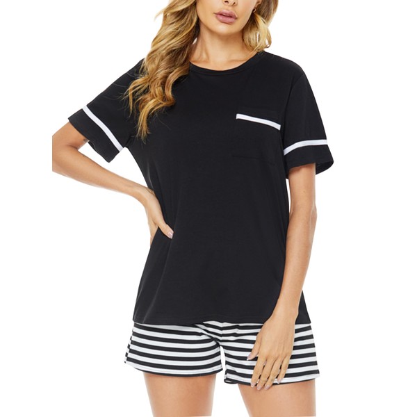 GAESHOW Women's Pyjamas Set Pjs for Women Sets Summer Soft