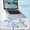 Laptop Stand Notebook Foldable 10-Levels Angles Adjustable Computer Stand Table