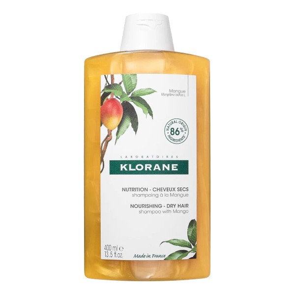 Klorane Champú Nutritivo Con Mantequilla De Mango 13.5 Oz