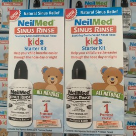 Neilmed Sinus Rinse For Kids (5) Five Squeeze Bottles 4 oz NEW Expiration 5/19
