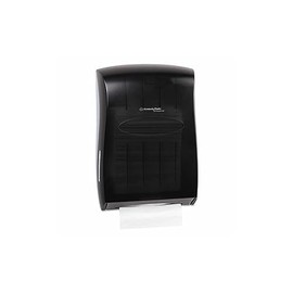 Kimberly-Clark 09905 Professional Universal Folded Towel Dispenser, Smoke