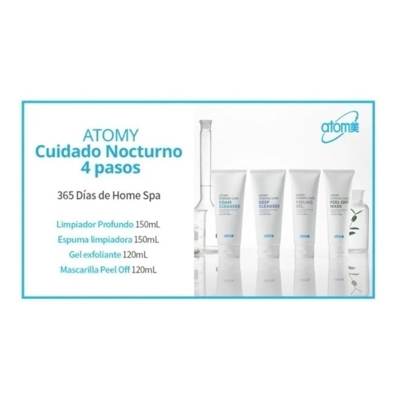 Atomy Kit De Limpieza Facial Coreana 4 Pasos