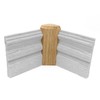 1" x 3" x 6" Oak Inside Radius Corner Base