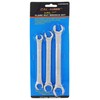 3-Piece Metric Flare Nut Wrench Set, Drop Forged Carbon Steel,