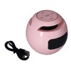 Multifunctional Bluetooth 5.0 Alarm Clock Speaker Rechargeable Ball Shape Portable