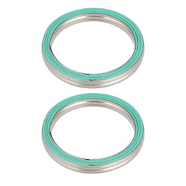 Motorcycle Manifold Gaskets 42 x 34 x 5 mm 14181-14D00 Compatible with Suzuki GSF1200 Bandit 1995-2006 Pack of 2