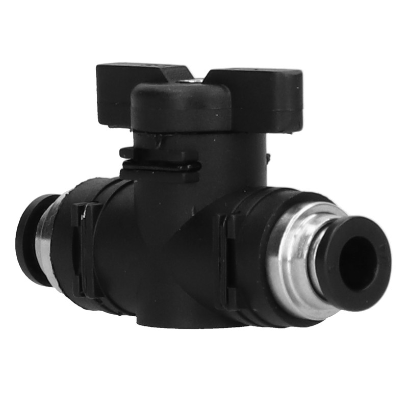 Air Flow Control Valve Pneumatic Connector Manual Adjust Quick Connect
