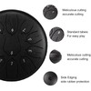 Zungentrommel, Regentrommel, Tongue Drum, 6 Zoll 11 Noten, Stahlzungentrommel, Handpan