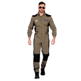 Wilbers & Wilbers Men's Jet Pilot Jumpsuit Costume Size 54